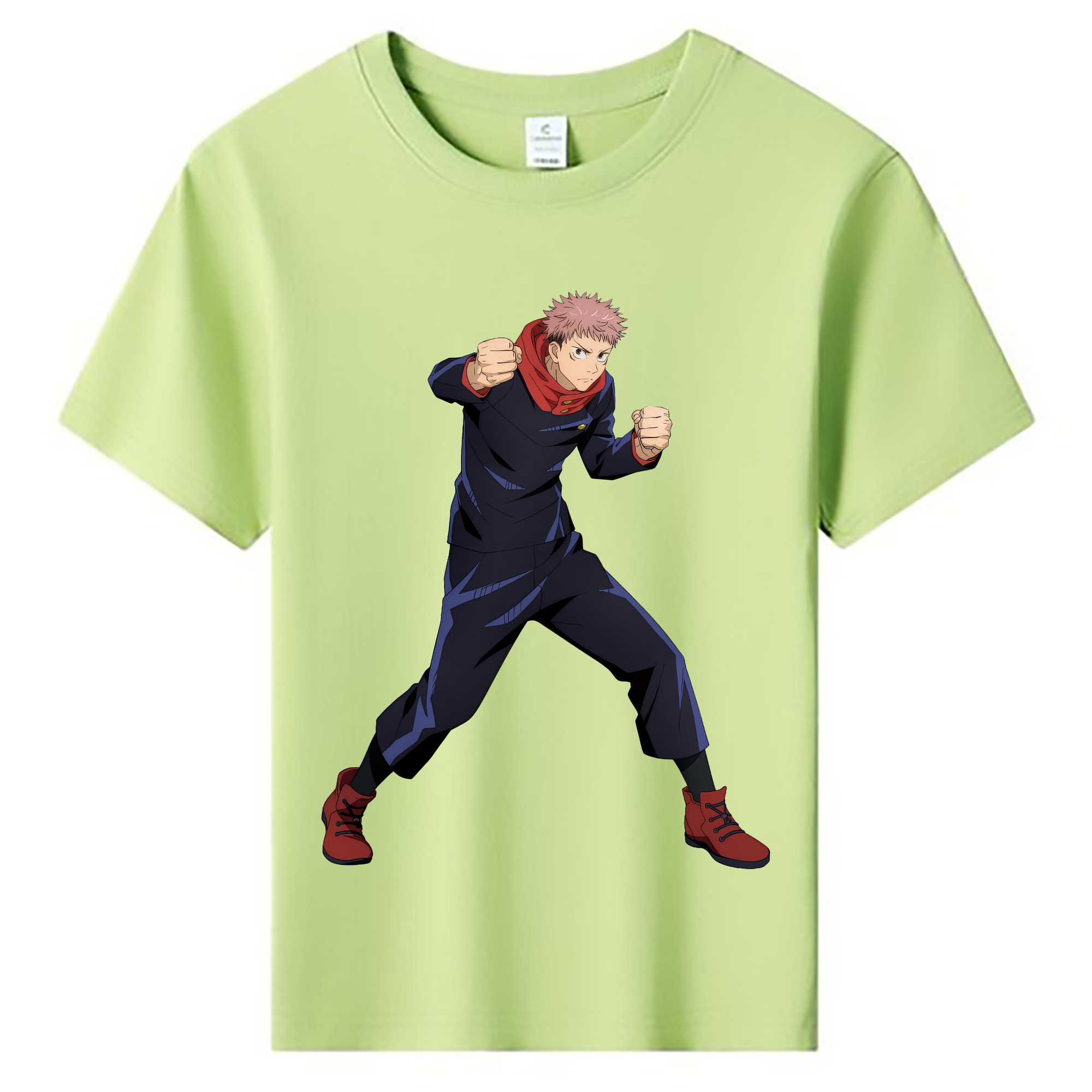 （画像用） 呪術廻戦 Jujutsu Kaisen 綿100％キッズTシャツ（フロントプリント）